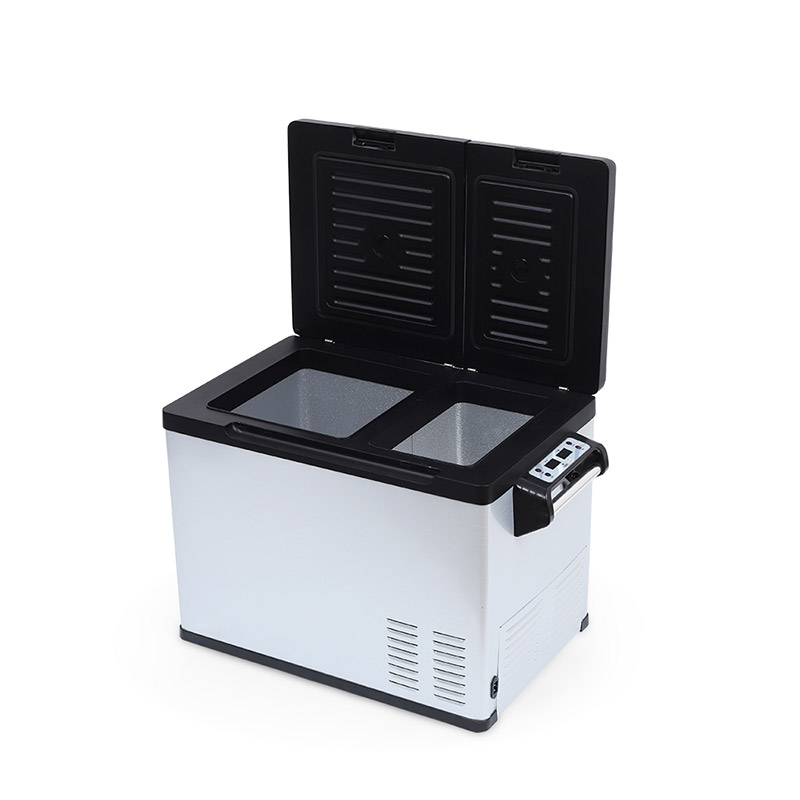 How should the car refrigerator be cooled?